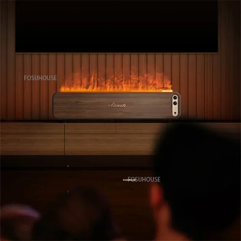 Electric Fireplaces Simulated Flame Air Humidifier Household Bedroom Living room Large Area Heater Fireplace Electric Flame