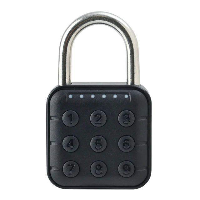 Anti Theft Padlock Keyless with Tuya APP Drawer Safety Lock Waterproof Battery-powered for Home Dormitory Factory Workshops 1