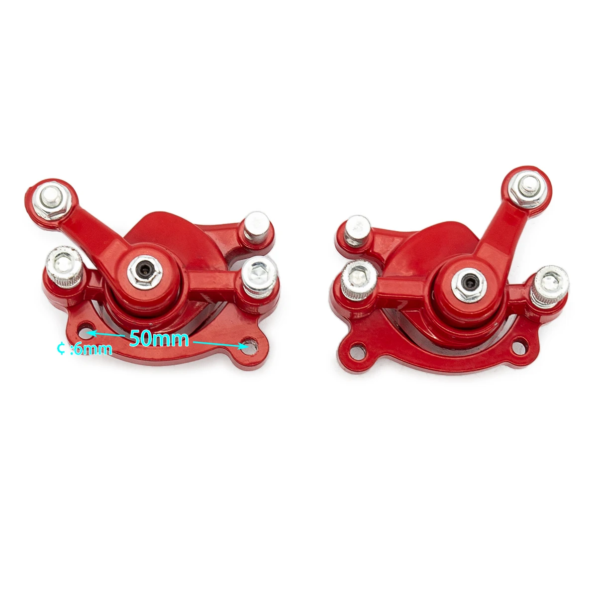 Brake Caliper Pads Front Rear Disc For 43cc 47cc 49cc Mini Moto Kids ATV Quad Minimoto Dirt Pocket Bike Gas Scooter