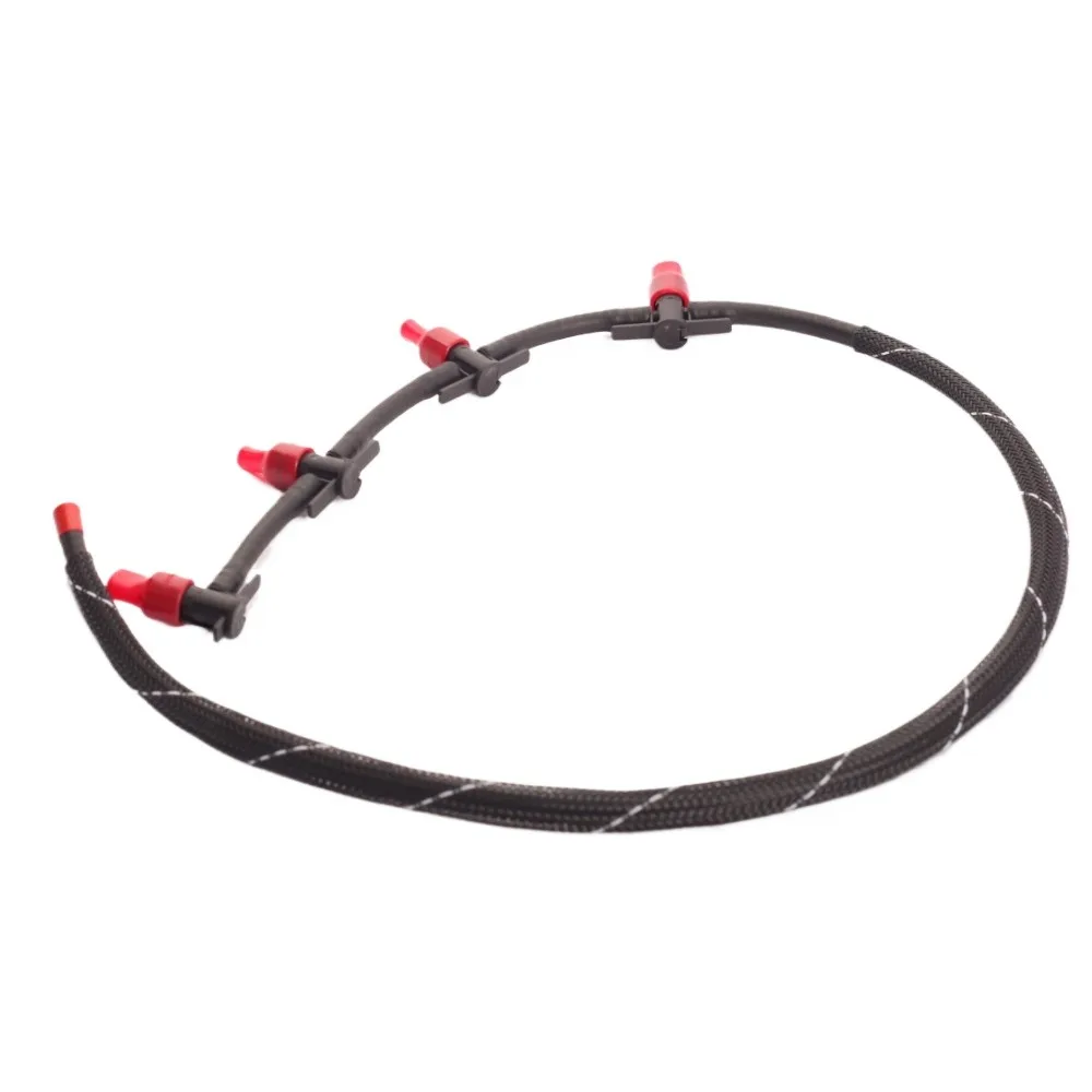 Auto Fuel Overflow Hose Fuel Return Line Hose Pipe Diesel Injector Leak Line 13537807228 for E81 E87 E90 F30 E60 F10 E84