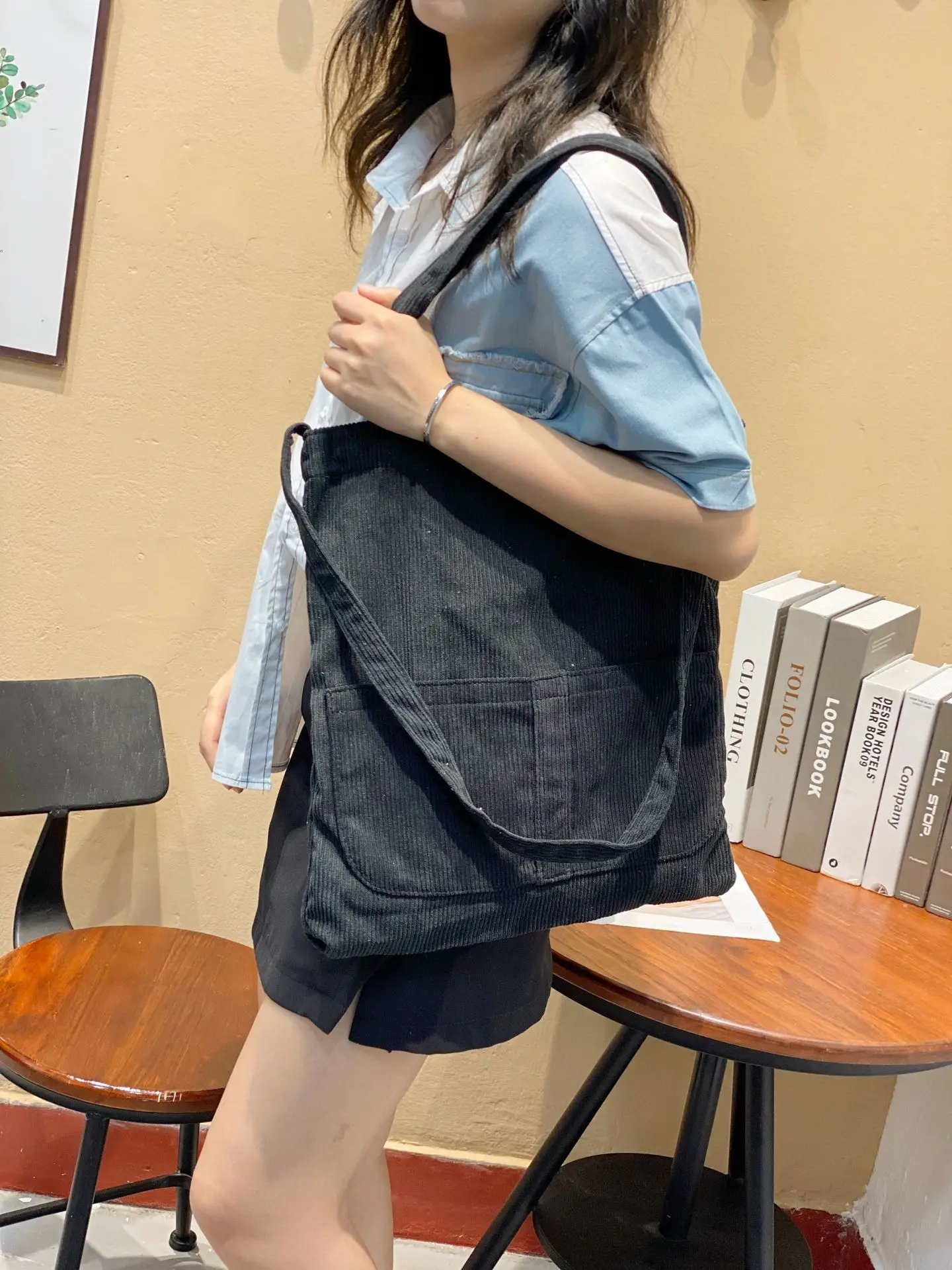 SCOFY FASHION Minimalist tote bags for women cute purses and handbags school bookbag for girls shopping travel shoulder bag