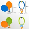 Hanging Table Tennis Trainer With Racket Mini Badminton Tennis Ball Parent-child Interactive Game Indoor Outdoor Kids Sports Toy 6