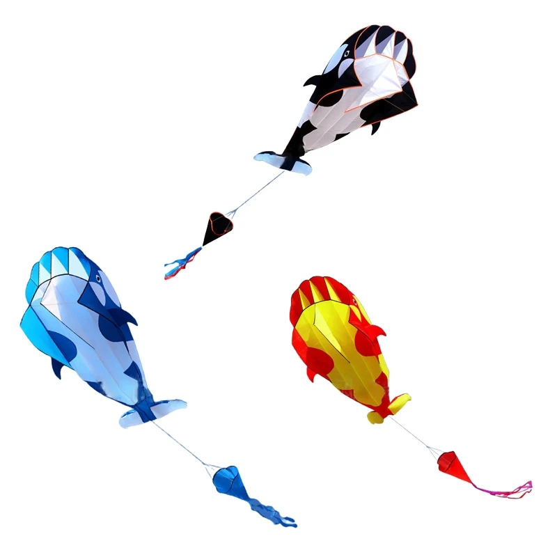 

Children Funny Giant Killer Whale Kite Educational Flying Toy for 6-8 Year Old Kids Brain Training Intelligent Supplies
