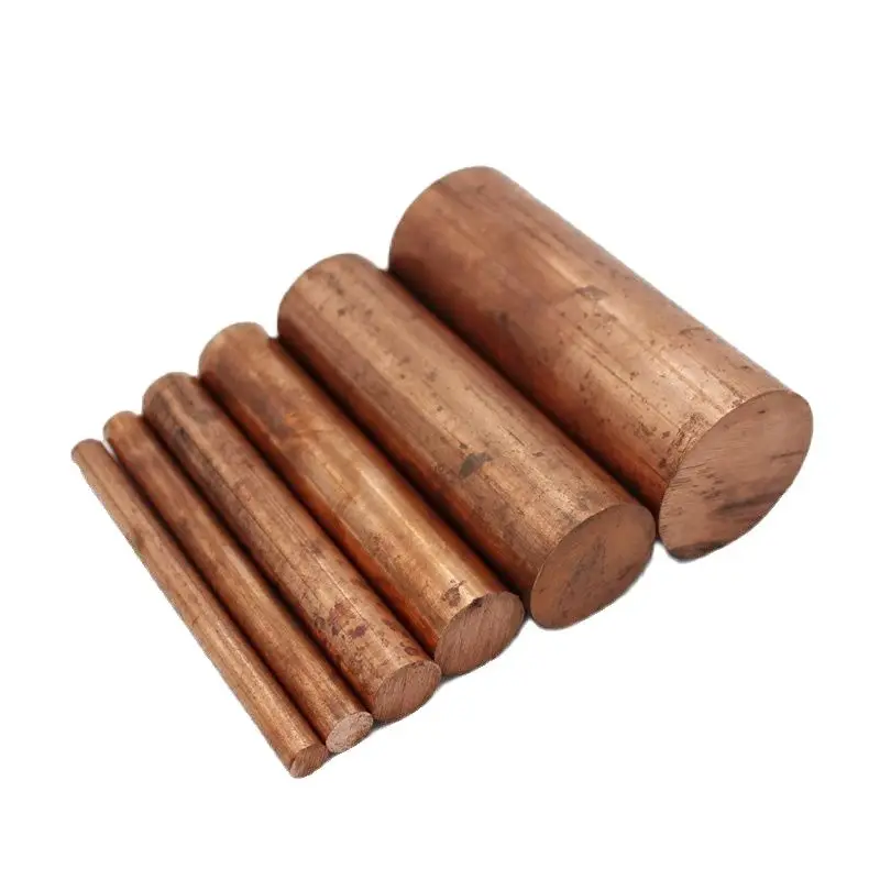 

Copper Round Rod Bar Solid Metal Milling Metalworking