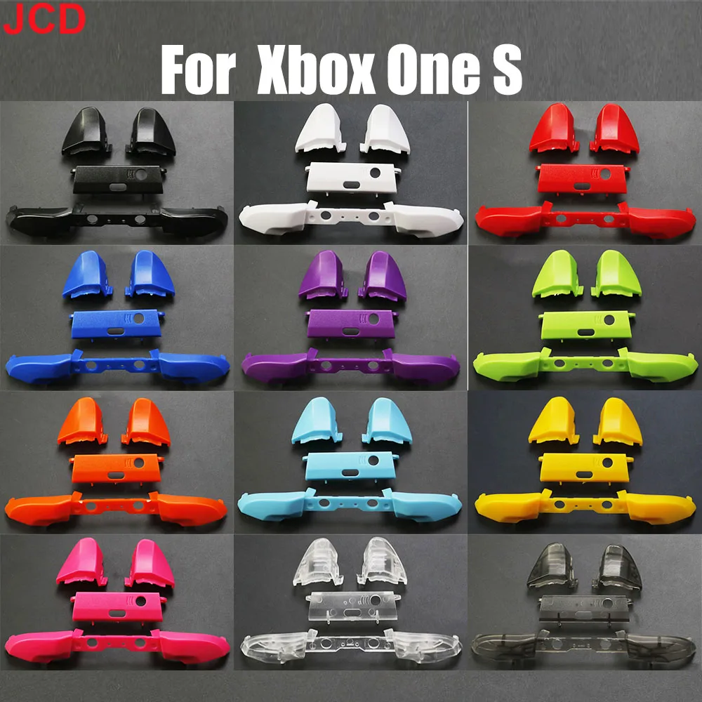 

JCD 1Set LT RT LB RB Button Bumper Replacement Trigger Parts For Xbox One S Slim Controller HCCY Spare Repair Parts Accessory