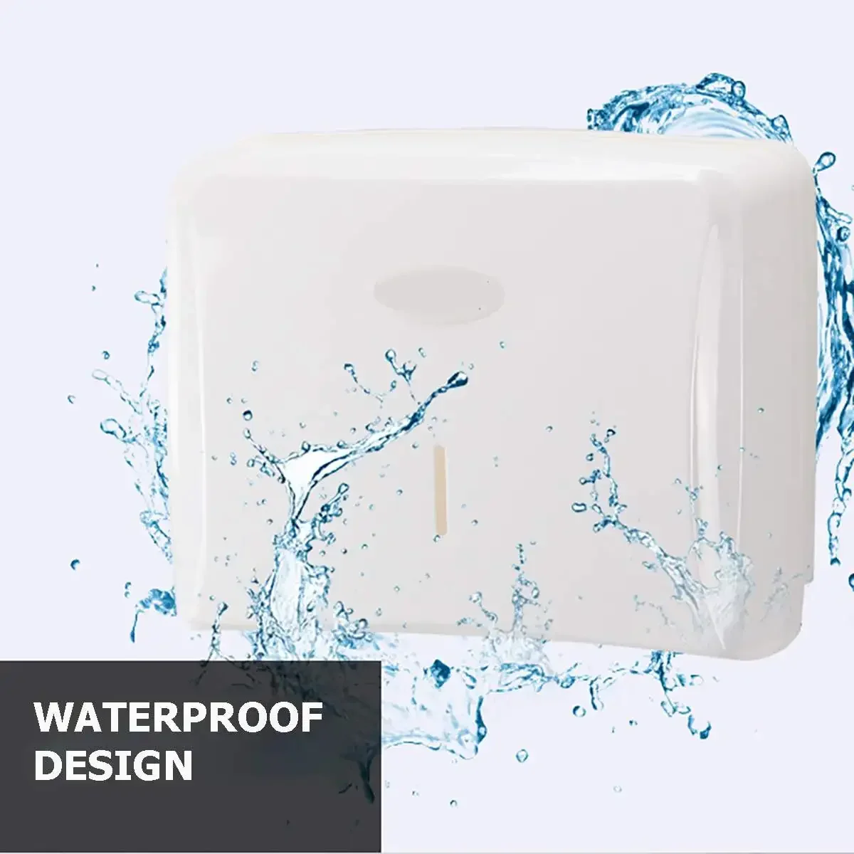 

Waterproof Toilet Paper Holder Plastic Paper Towels Dispenser Wall Mounted Bathroom Shelf Tissue Box Portable Toilet Roll Holder