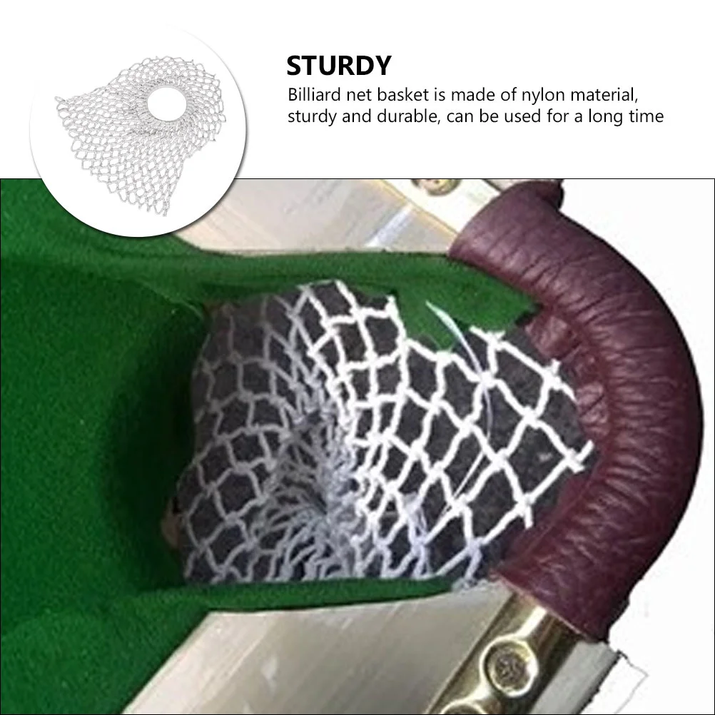 1 Pc Billiard Net Bag Pocket Storage Basket Replacement Pool Table Accessories Snooker Balls Pool Table Pockets Billiard Supply