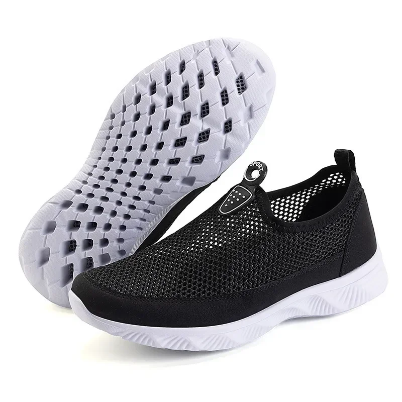

Large Size Women Shoes Mesh Lightweight Breathable Casual Shoes for Women Outdoor Fashion Comfortable Women Sneakers 2024