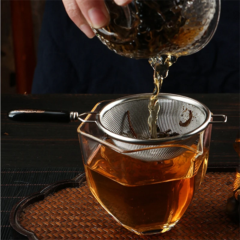 Tea Infuser Tea Strainer Tea Filter Long Handle Reusable Stainless Steel Loose Tea Leaf Spice Strainer