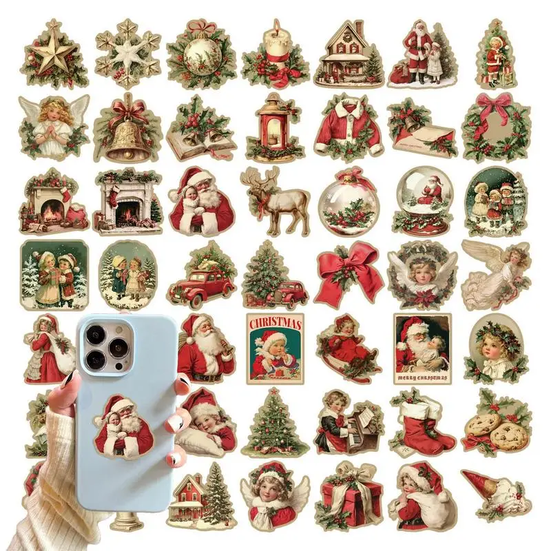 Vintage Christmas Snowman RUB ON Stickers Junk Journal Collage Christmas Transfer Stickers DIYAlbum Scrapbooking Craft