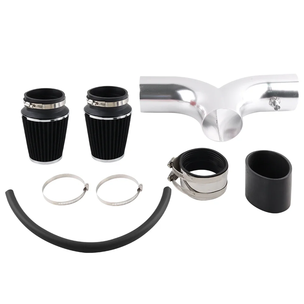 Red Dual Twin Air Intake Kit Filter – For 1999-2004 Jeep Grand Cherokee 4.7L V8