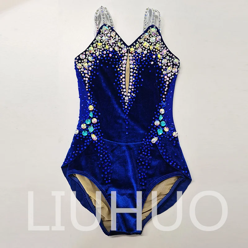 LIUHUO Rhythmic Gymnastics Leotard Competitive Cheerleading Performance For Children