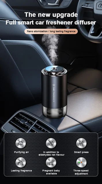 Car Air Refresher New Intelligent Spray Car Mounted Aromatherapy