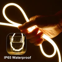 LED Strip Neon Light USB DC 5V Dimmable Touch Sensor Switch Flexible Silicone Neon Sign Tape Waterproof For Outdoor Home Decor 2