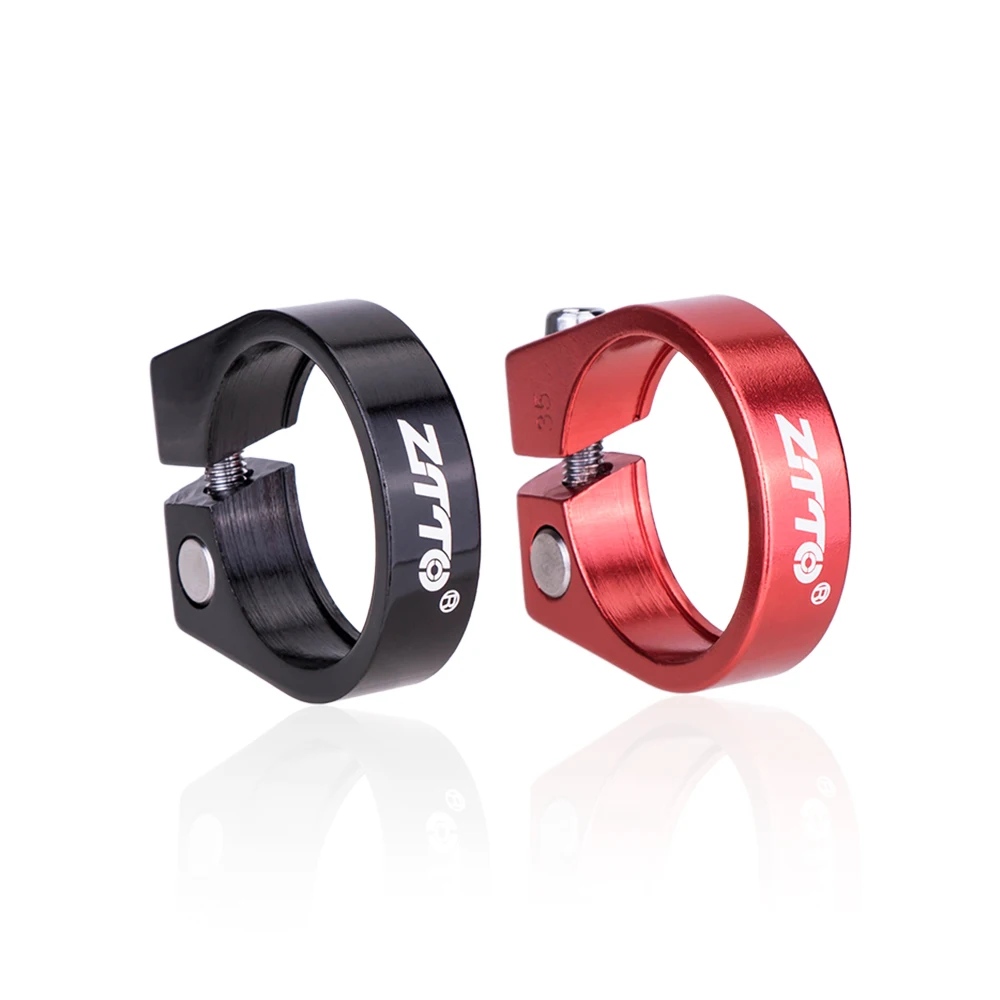 Bike Seatpost Clamp ZTTO 28.6/31.8/34.9mm MTB Road Quick Release Seat Tube Clamp Saddle