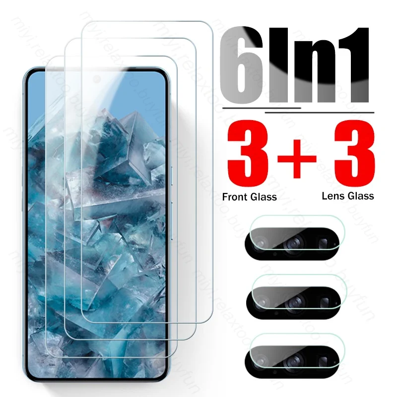 Ultimate 5G Phone Protection Kit - Premium Case with 8-in-1 Camera Lens & Tempered Glass Screen Protector