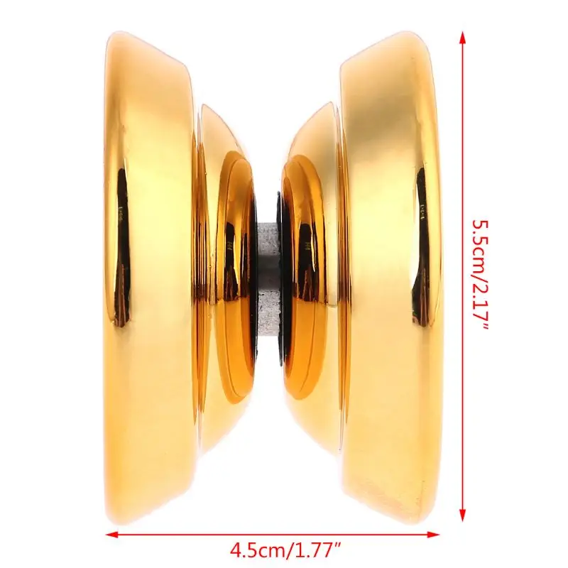 1Pc Aluminum Alloy YoYo Ball String Toy