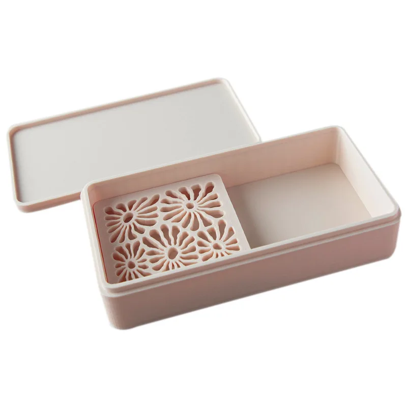 Soft Pottery Mold Powder Storage Box Anti Stick Corn Starch Container