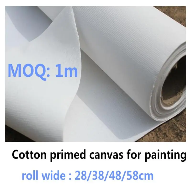 170cm linen cotton polyester painting canvas rolls ,blank primed linen  canvas roll - AliExpress