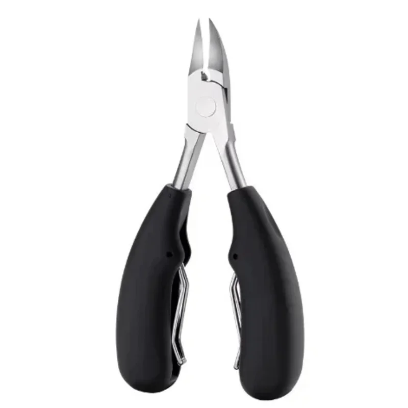 Coupe-ongles en acier inoxydable, pince à cuticules rouges, outils de pédicure professionnels_voghion.com