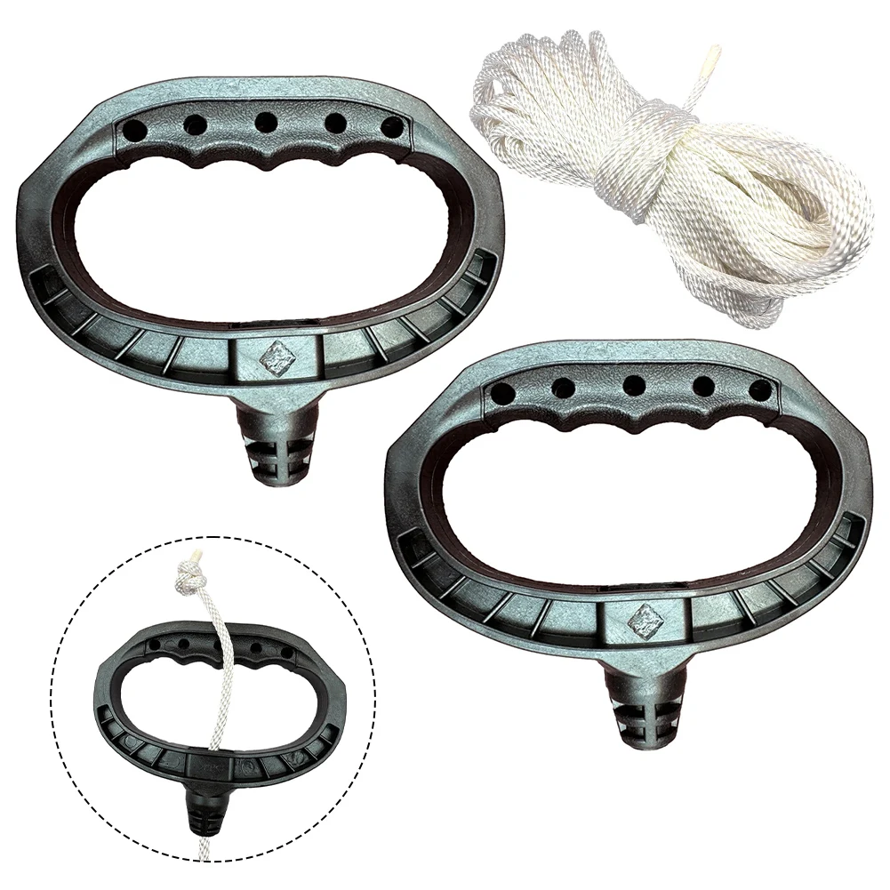 Easy Installation Starter Rope Pull Cord 2 Handle For Ariens 30 Feet For Tecumseh Snowblower For Tecumseh Snowblower 5