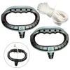 Easy Installation Starter Rope Pull Cord 2 Handle For Ariens 30 Feet For Tecumseh Snowblower For Tecumseh Snowblower 5
