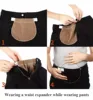 5Pcs Pregnancy Adjustable Extender Waist Band Pants Jeans Elastic Waistband Belt with Extend Button Garment Accessories 4