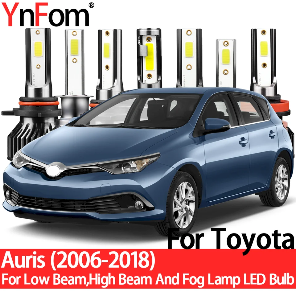 YnFom For Toyota Auris 2006-2018 Special LED Headlight Bulbs Kit