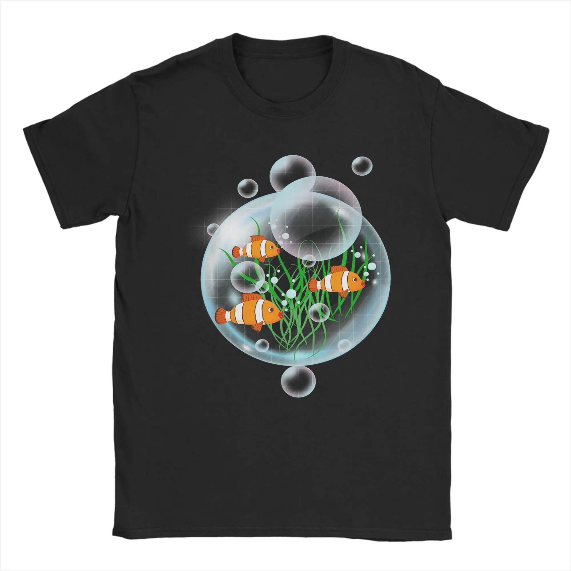 Frutiger Aero Men's Fashion Collection: Comfy & Stylish 100% Cotton Crew Neck Short Sleeve T-Shirt