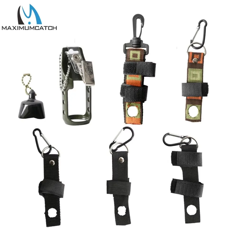 MAXCATCH Fliegenfischen Floatant-Flaschenhalter Ultraleichter Aluminium-Flaschenclip Fliegenfischen-Zubehör