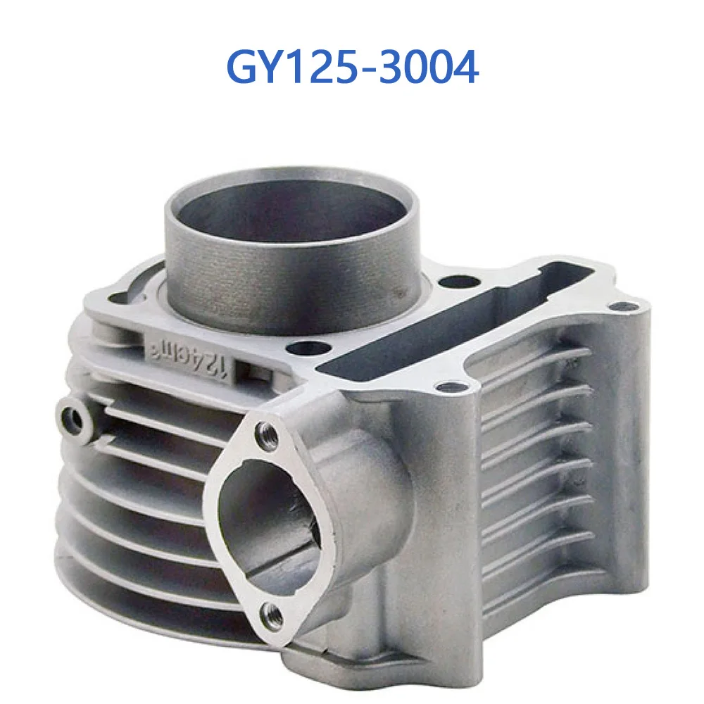 GY125-3004 GY6 125cc Cylinder Block(52.4mm) For GY6 125cc 150cc Chinese Scooter Moped 152QMI 157QMJ Engine tj model s26 br engine aluminum alloy cylinder block 34mm cylinder liner is applicable