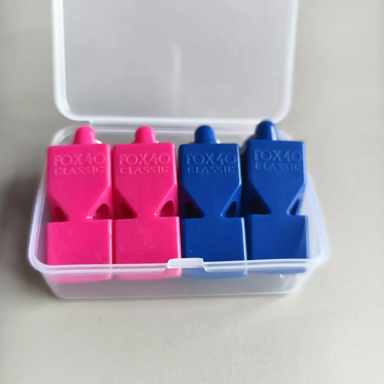 Classic Referee Whistle, Outdoor Rescue Whistle, Pe Teacher Coach Whistle, 4Pcs in Box 3