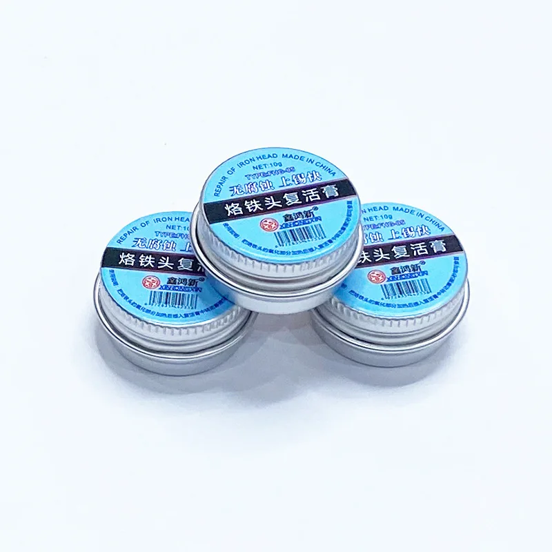 

11g Electrical Soldering Iron Tip Refresher Solder Cream Clean Paste for Oxide Solder Iron Tip Head Resurrection