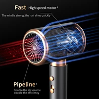 Professional Hair Dryer Hot Cold Wind Air Brush Hairdryer Negative Lonic Blow Dryer Strong PowerDryer Salon Tool 2000W 5th Gear 3