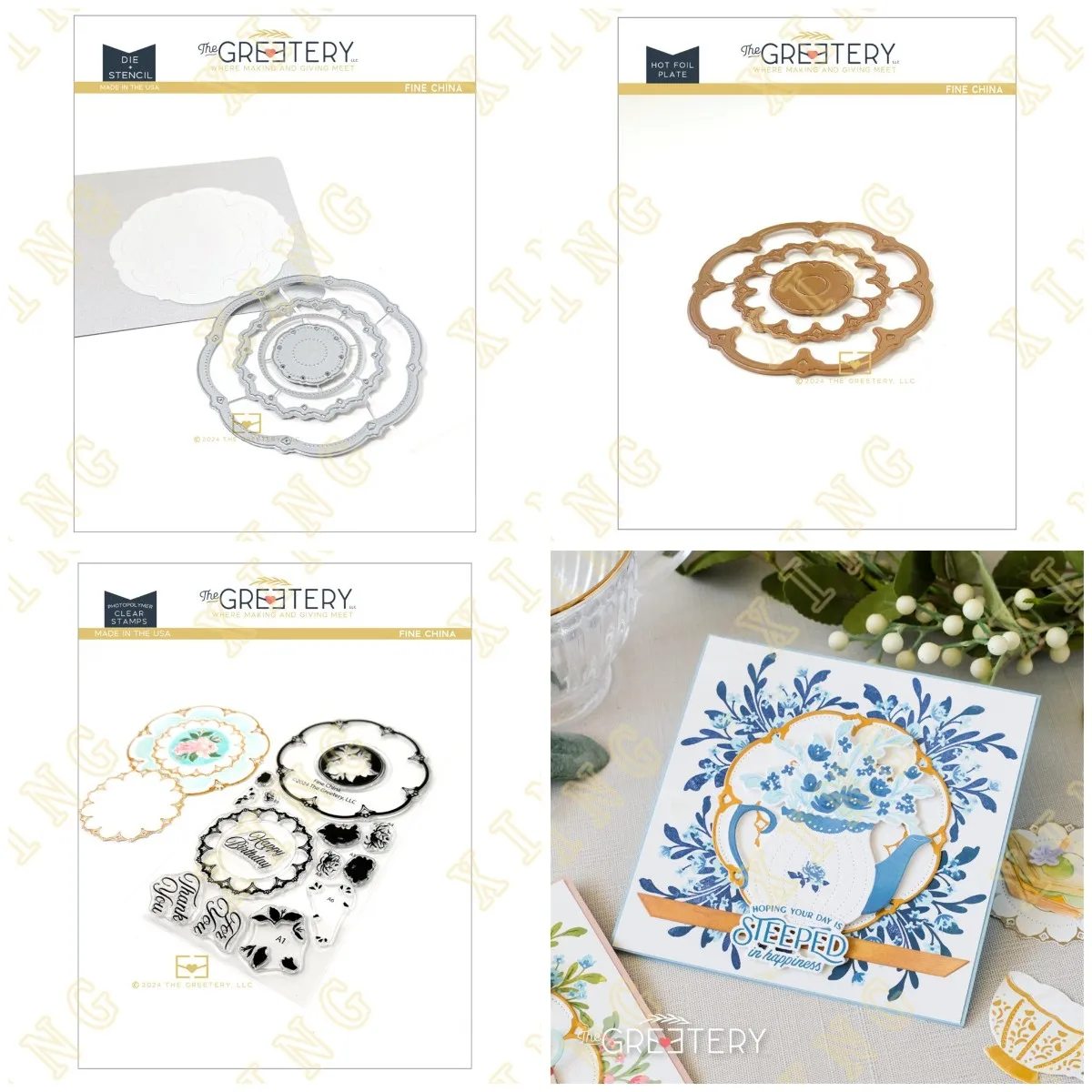 

Fine china Metal Cutting Dies Stamps Stencil Hot Foil Scrapbook Diary Decoration Stencil Embossing Template DIY Greeting Card