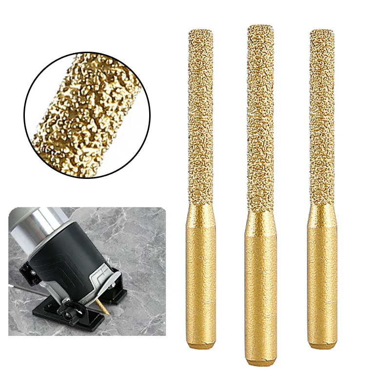 Brazed-Diamond-Router-Bit-Straight-Shank-Milling-Cutter-For-Quartz ...