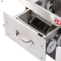 Electric Meat Slicer for Grinder Commercial Automatic Fish Cutter Shredded Stainless Steel Meat Grinder Drawer Type Meat Slicer 2