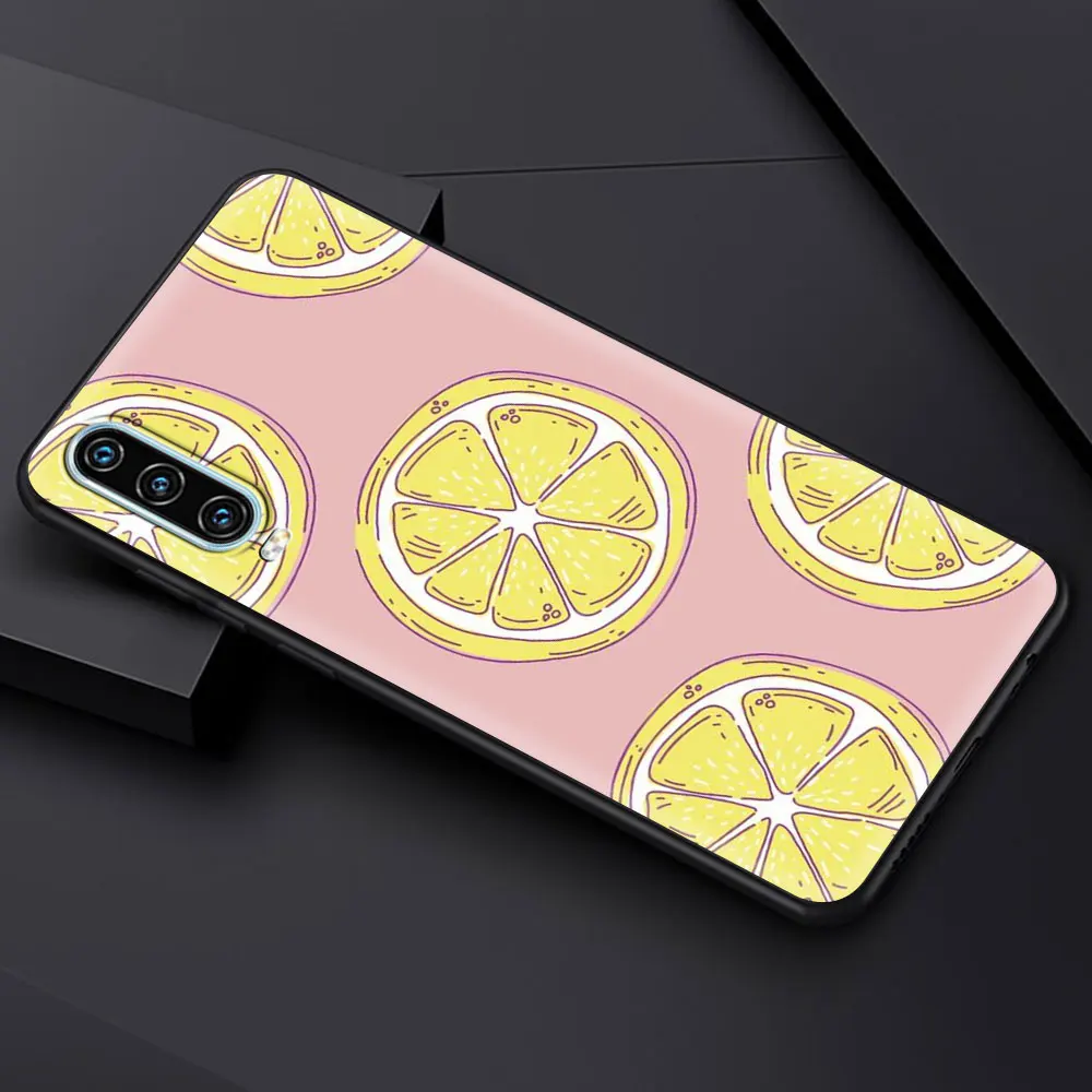 Mediterranean Lemon Soft Phone Case Cover