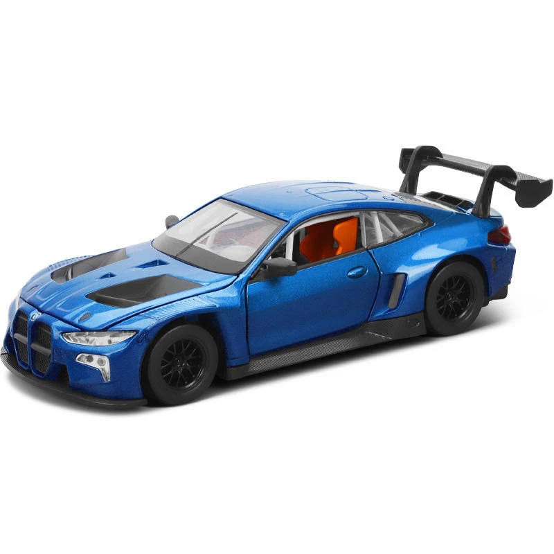 Modellino BMW M4 GT3 1:24 In Lega Di Zinco - Auto Sportiva Da Collezione | Regalo Per Appassionati - Foto 6