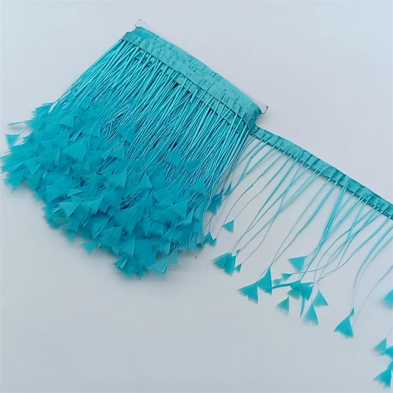 Blue feathers