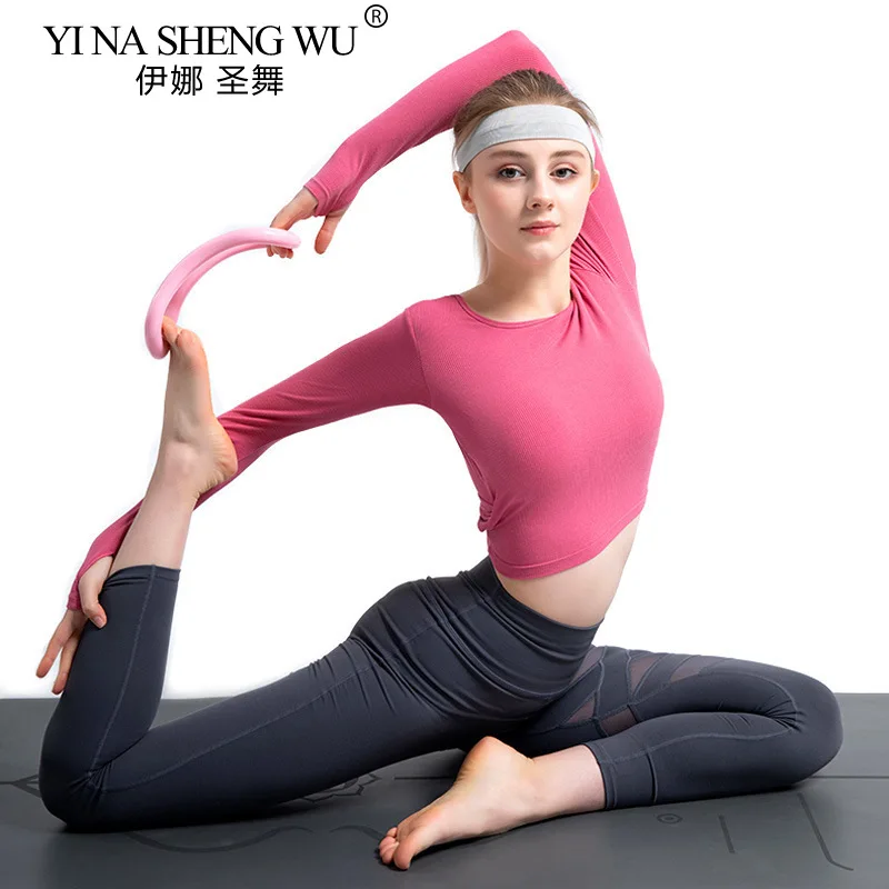 Yoga Resistance Bands 5 Piece Pilates Equipment Set Monochrome PP Stretching and Sculpting with Exercise Bands Yoga Ball for Gym