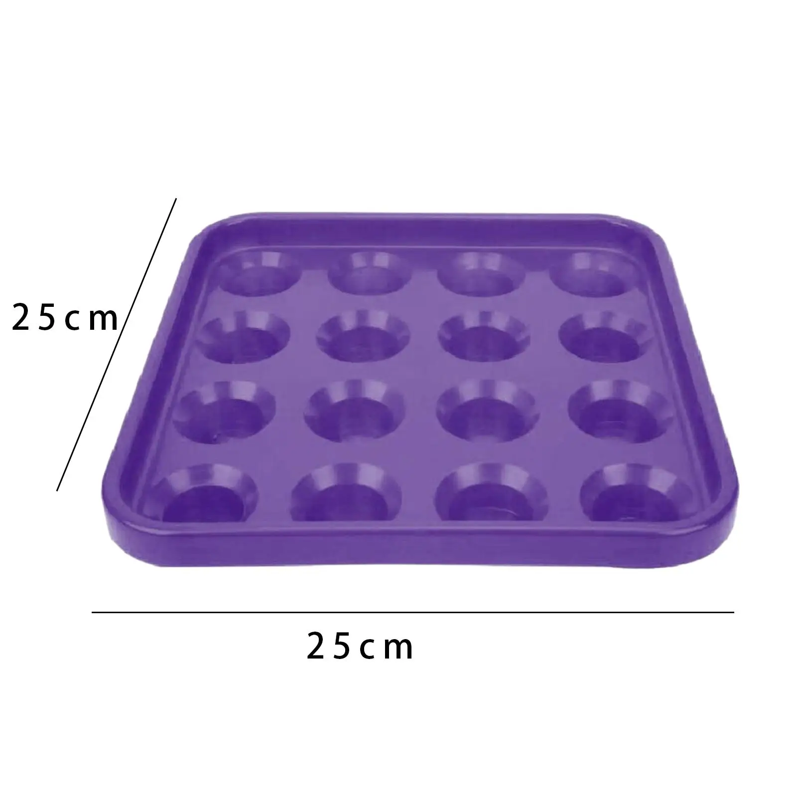 Billiard Ball Holder Tray Portable Case Anti Drop Organizers Pool Ball Tray