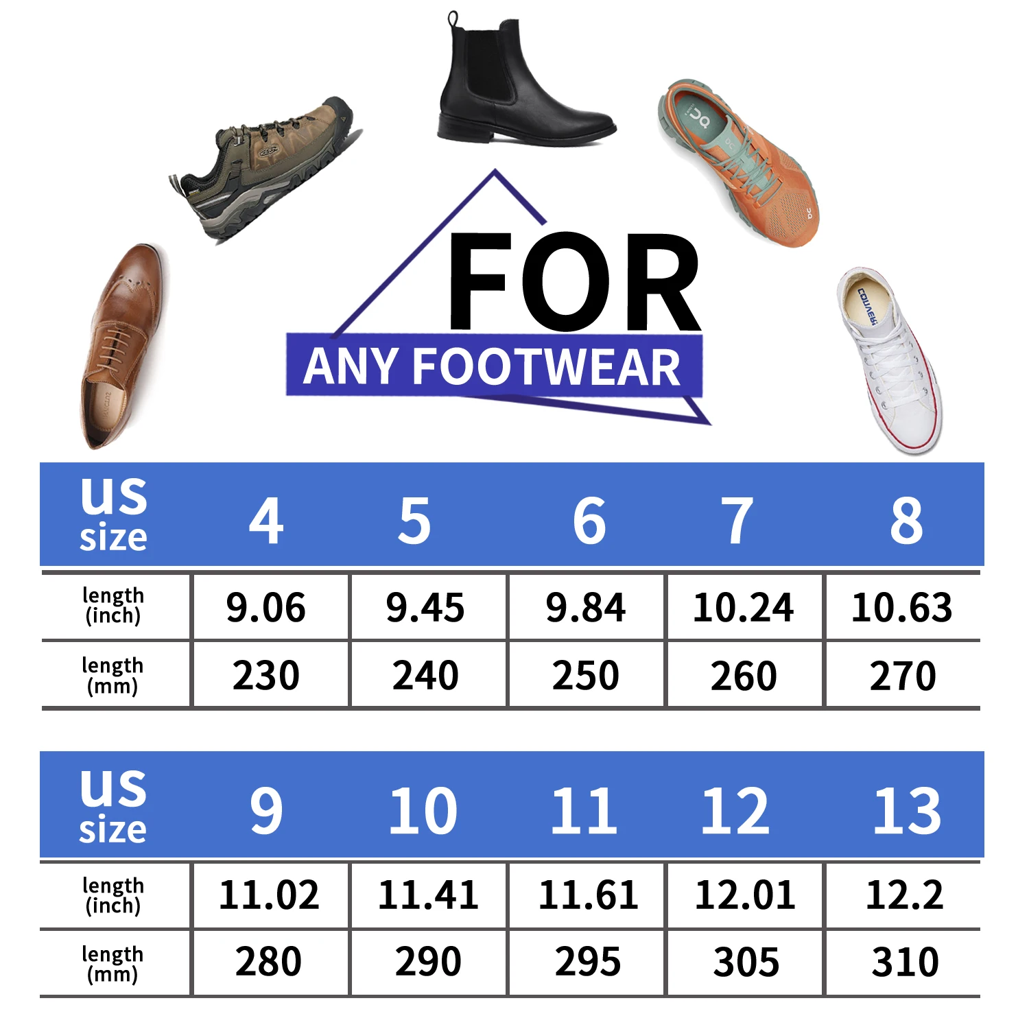 PCSsole Flat Feet Arch Support Orthopedic Insoles, Men Women Plantar Fasciitis Heel Pain Orthotic Insoles Sneakers Shoes Inserts