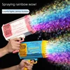 69 Rocket Bubble Gunner With Bubble Machine Toy Water Gun Children's Bubble Gun Gatling Super Large Automatic Bubble Machine 1