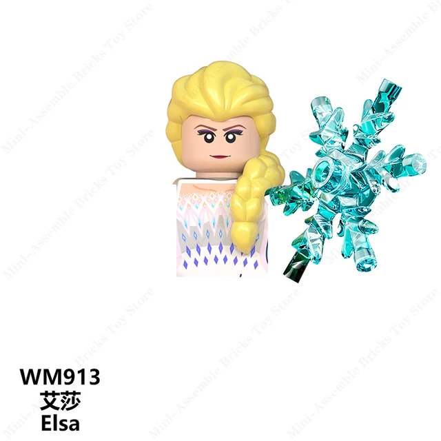 Disney Mini Action Toy Figures Building Blocks Cartoon dolls Toy Story Mickey Mouse Winnie The Pooh Frozen Stitch Donald Duck 913