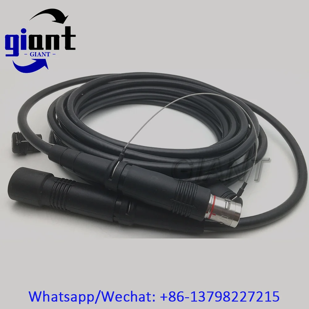 3K.93C 5미터 고화질 카메라 광섬유 케이블 어셈블리 HDTV 카메라용 FUW-PUW-5M Lemo SMPTE 하이브리드 광섬유 커넥터