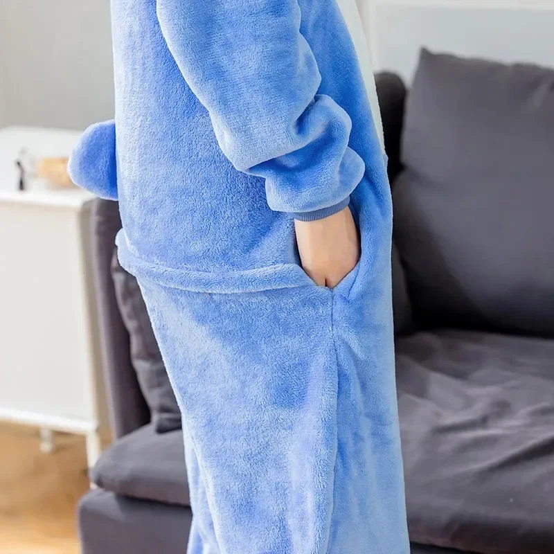 Costumes de cosplay anime pour femmes et hommes, combinaison de dessin anim&eacute;, pyjama &agrave; capuche en glouton mignon