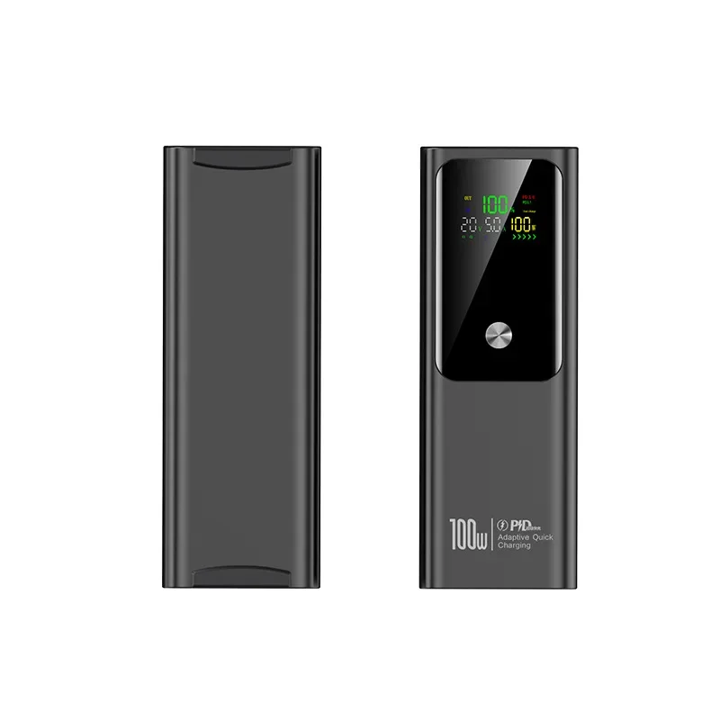 100W Two-way Super Fast Charging Large-capacity Power Bank 20000mAh Mobile Power Supply Rechargeable Notebook 4
