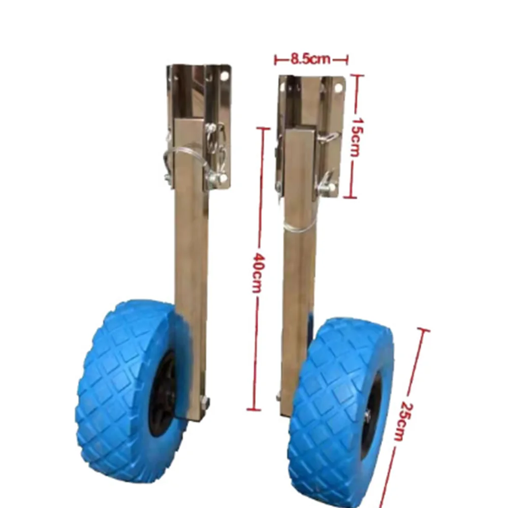 

Newest Stainless Steel Boat Transom Launching Wheel For Inflatable Boat Kayak Dinghy Yacht Raft Trolley Kayak Accessories