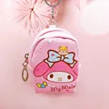 ZIPPOCKRARAFIL Hello Kitty Purse & Accessories Set, My Melody Pen and  Keychain Gifts, White